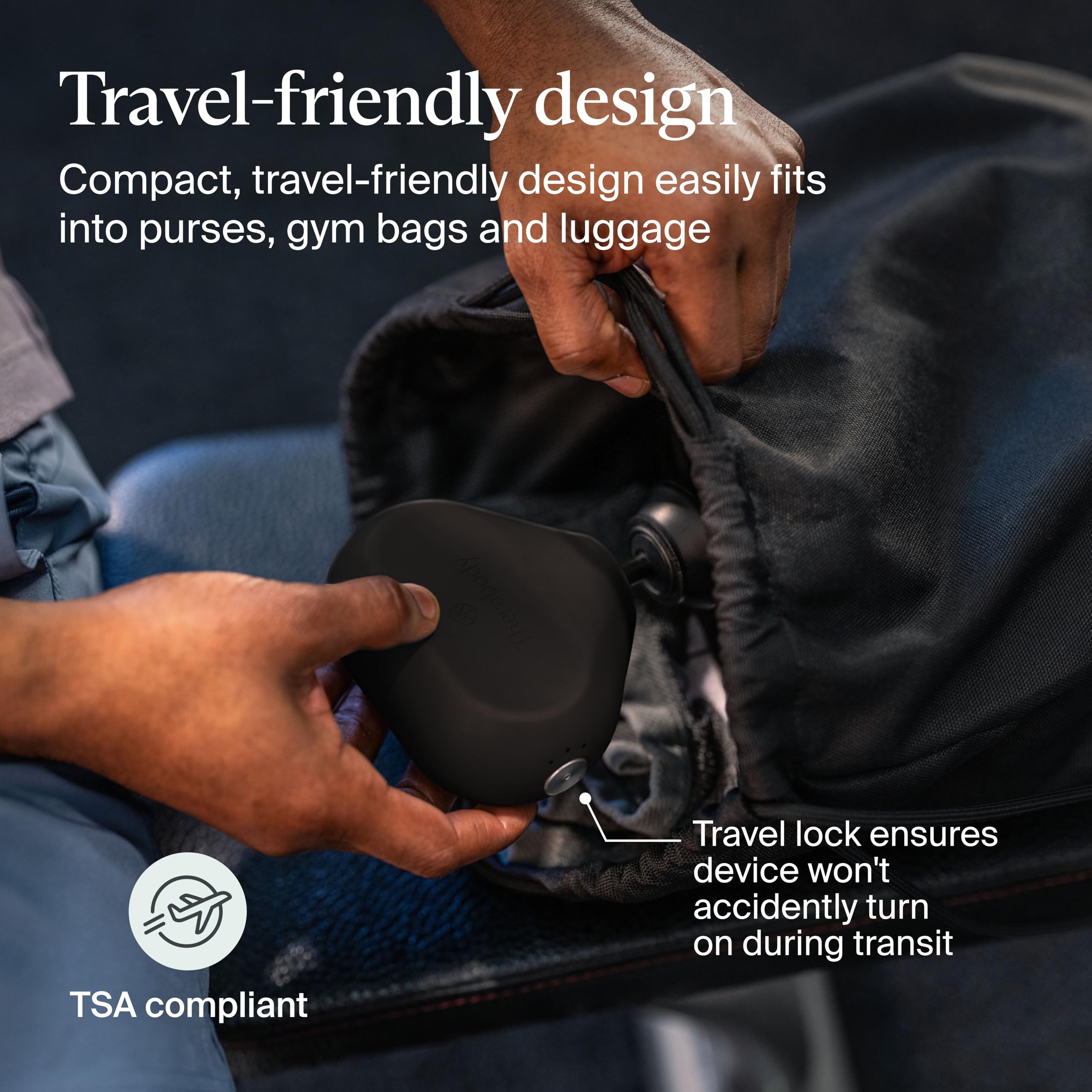 Theragun Mini by Therabody – Portable Percussive Massage Gun

