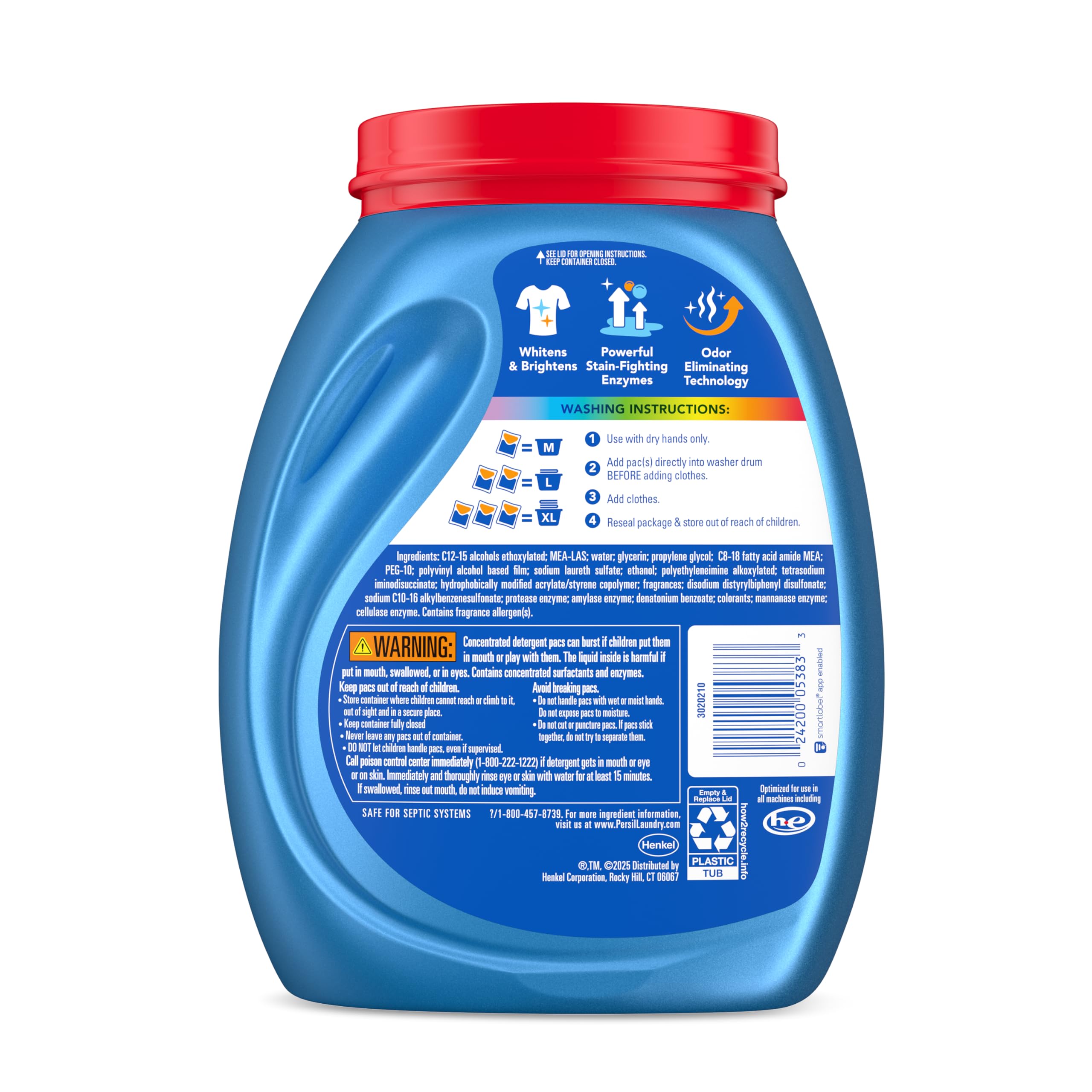 Persil Ultra Pacs Advanced Clean Laundry Detergent


