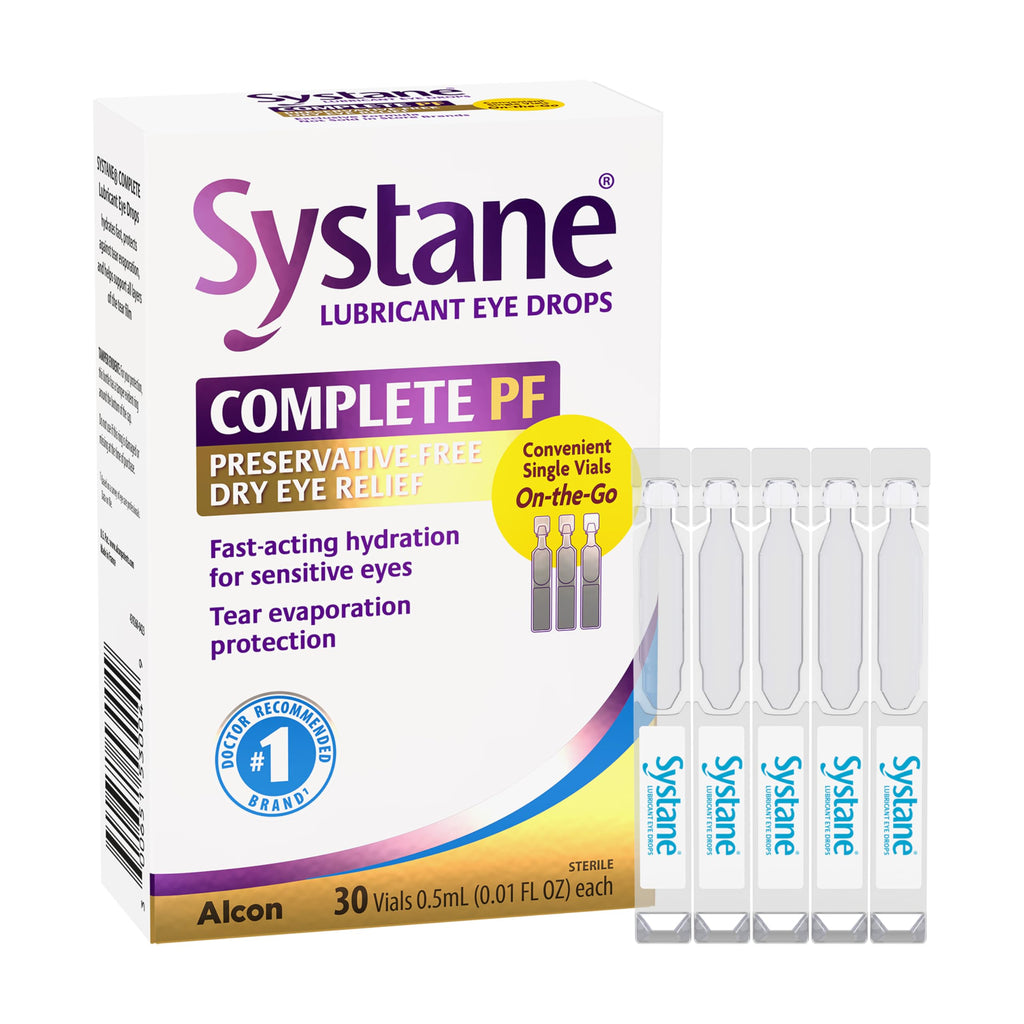 Systane Complete Preservative Free Dry Eye Drops | Unit-Dose

