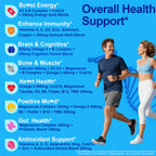 Methylated Multivitamin Gummies for Adults | Vegan Omega-3


