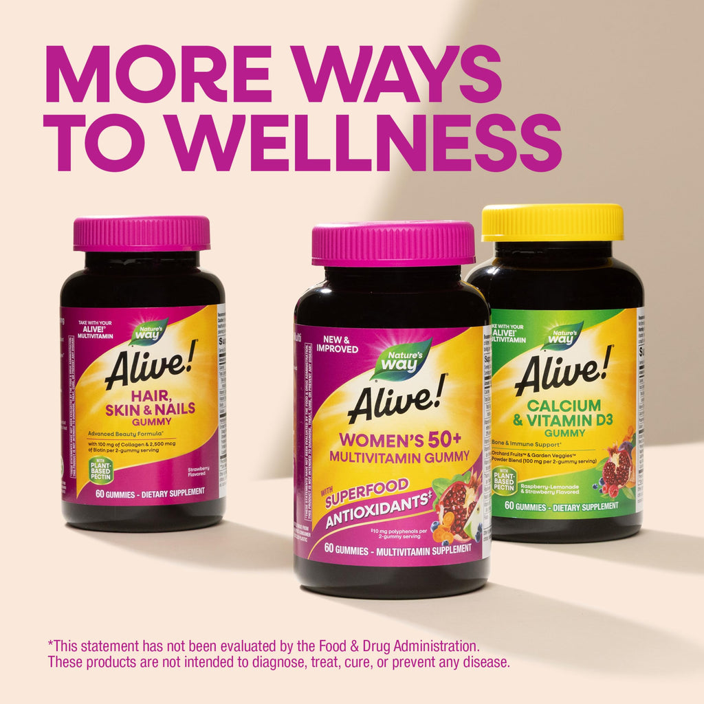 Nature's Way Alive Women 50+ Multivitamin Gummy

