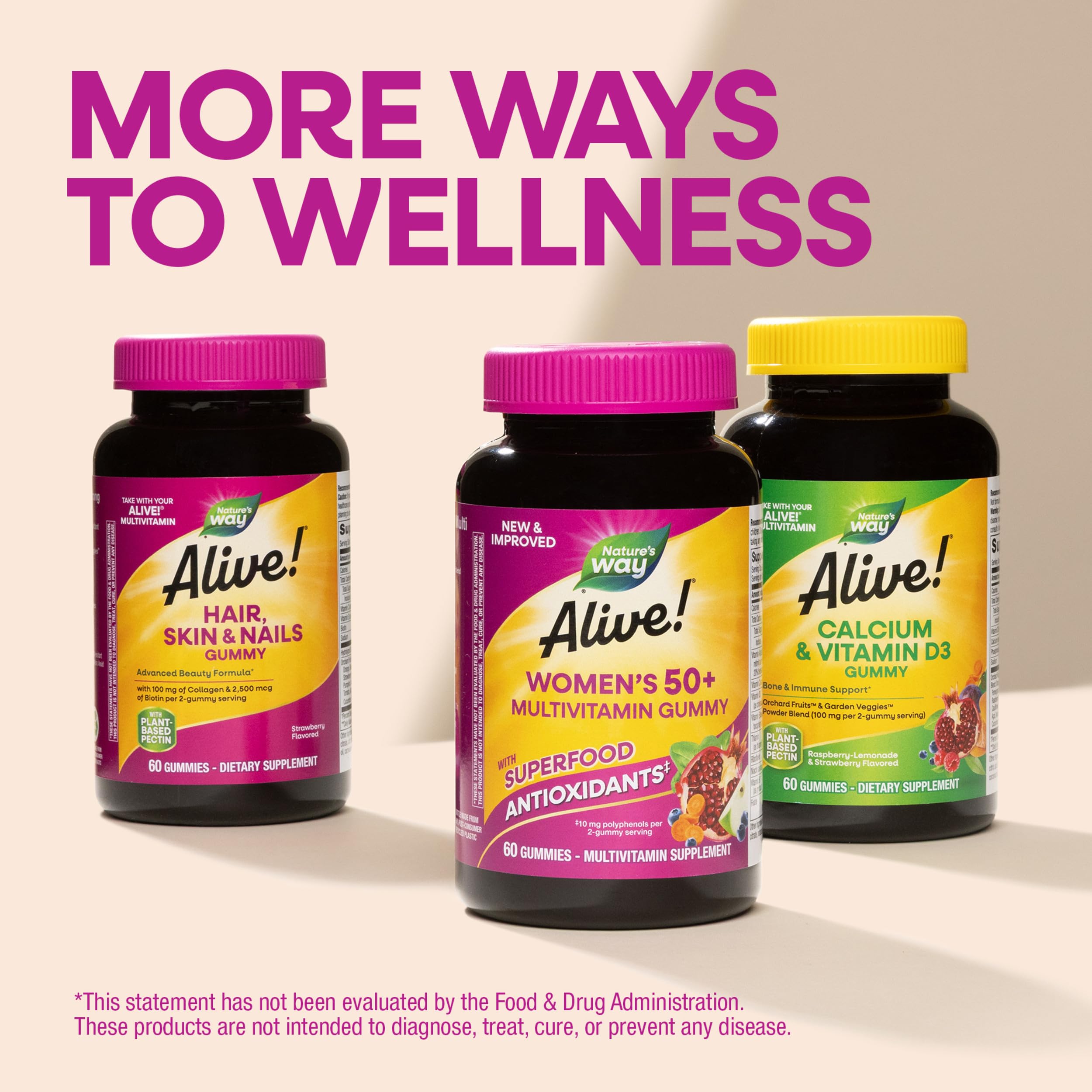 Nature's Way Alive Women 50+ Multivitamin Gummy

