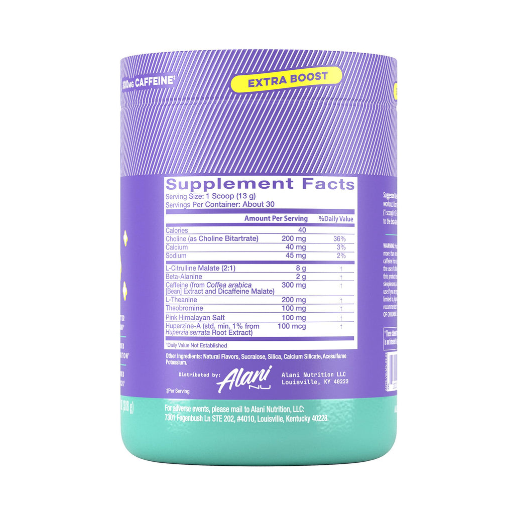 Alani Nu Pre-Workout+ Powder | Clean Energy


