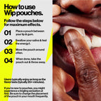 Wip Energy Pouches Natural Caffeine + B Vitamins

