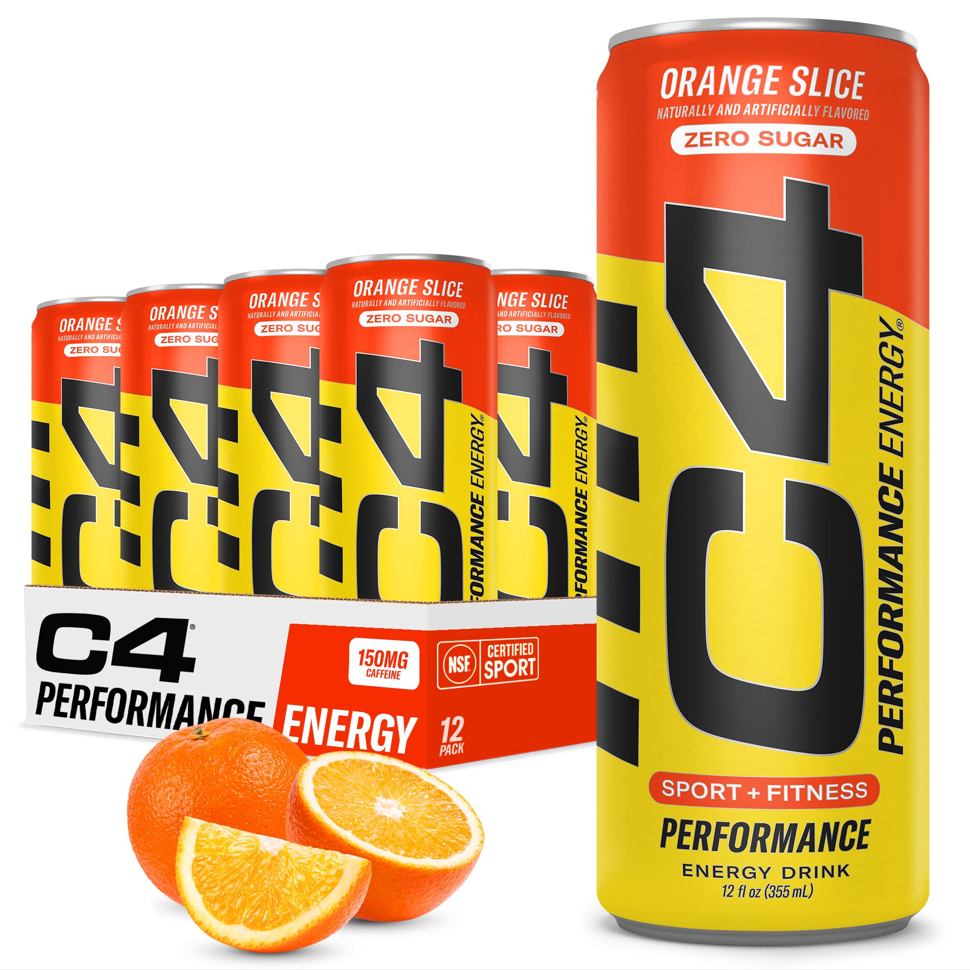 C4 Original Sugar Free Energy Drink for Pre-Workout