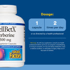 Berberine by Natural Factors WellBetX for Metabolic Health

