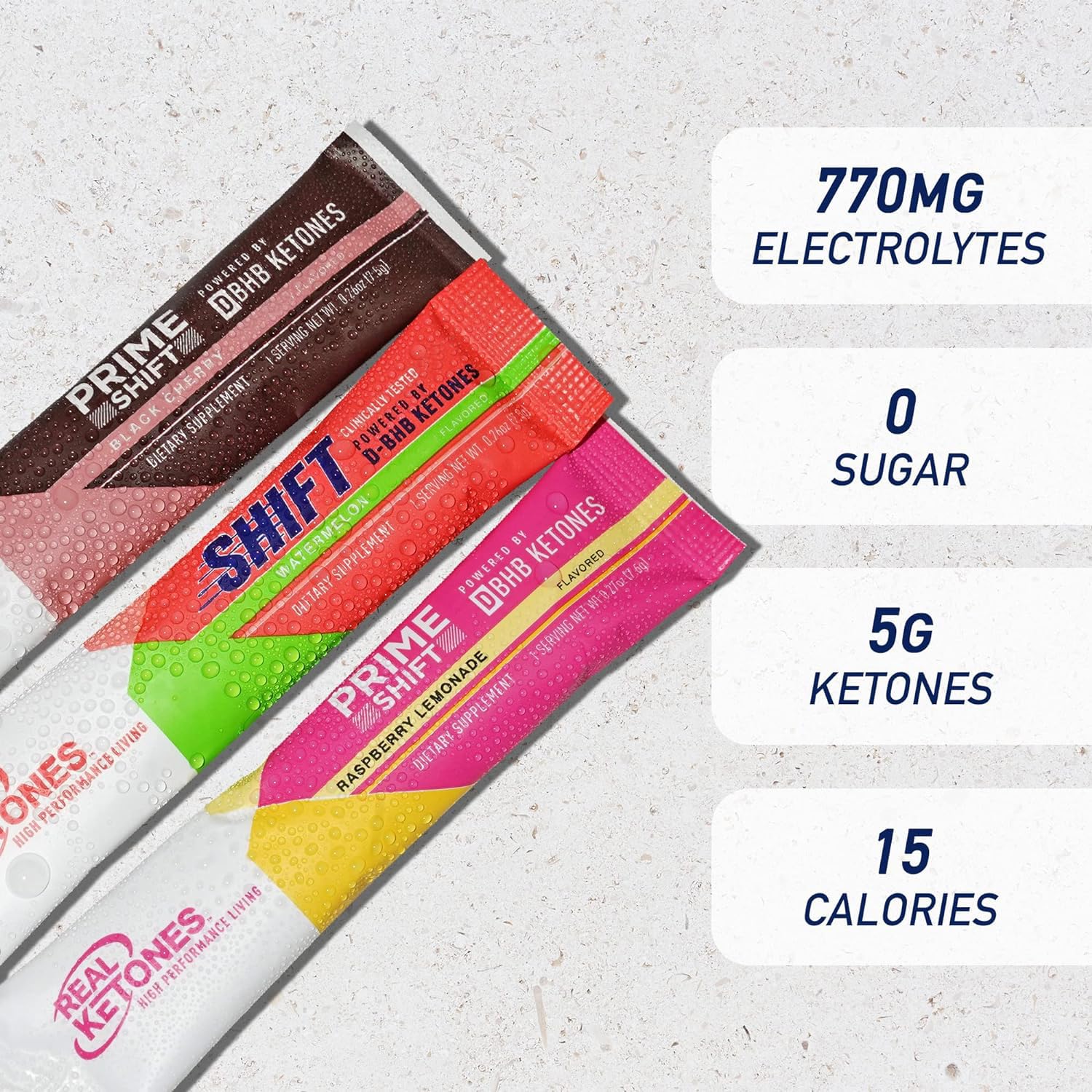 Real Ketones BHB Ketone Drink Mix with Electrolytes

