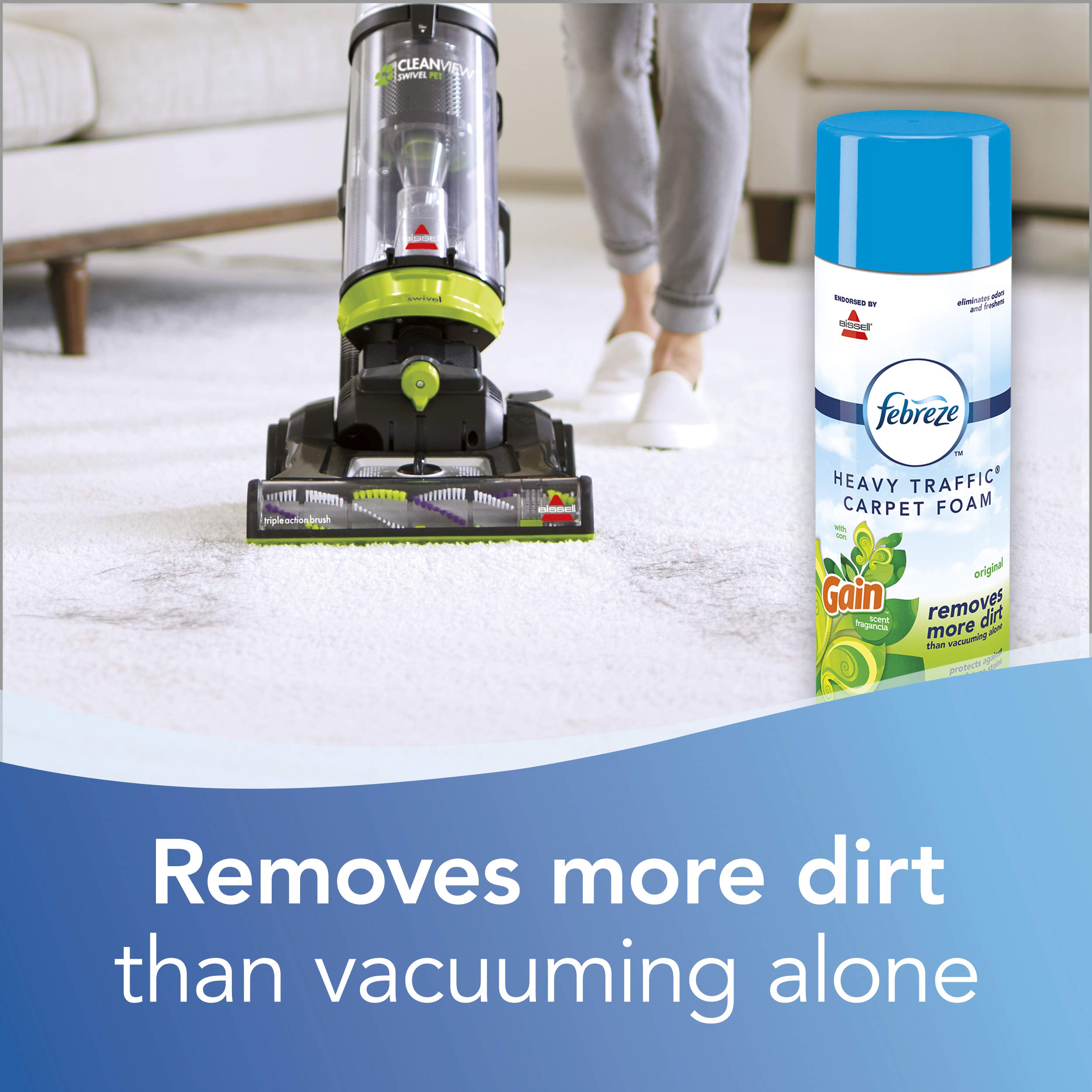 Heavy Traffic Carpet Foam Cleaner | Deep Clean & Odor Removal

