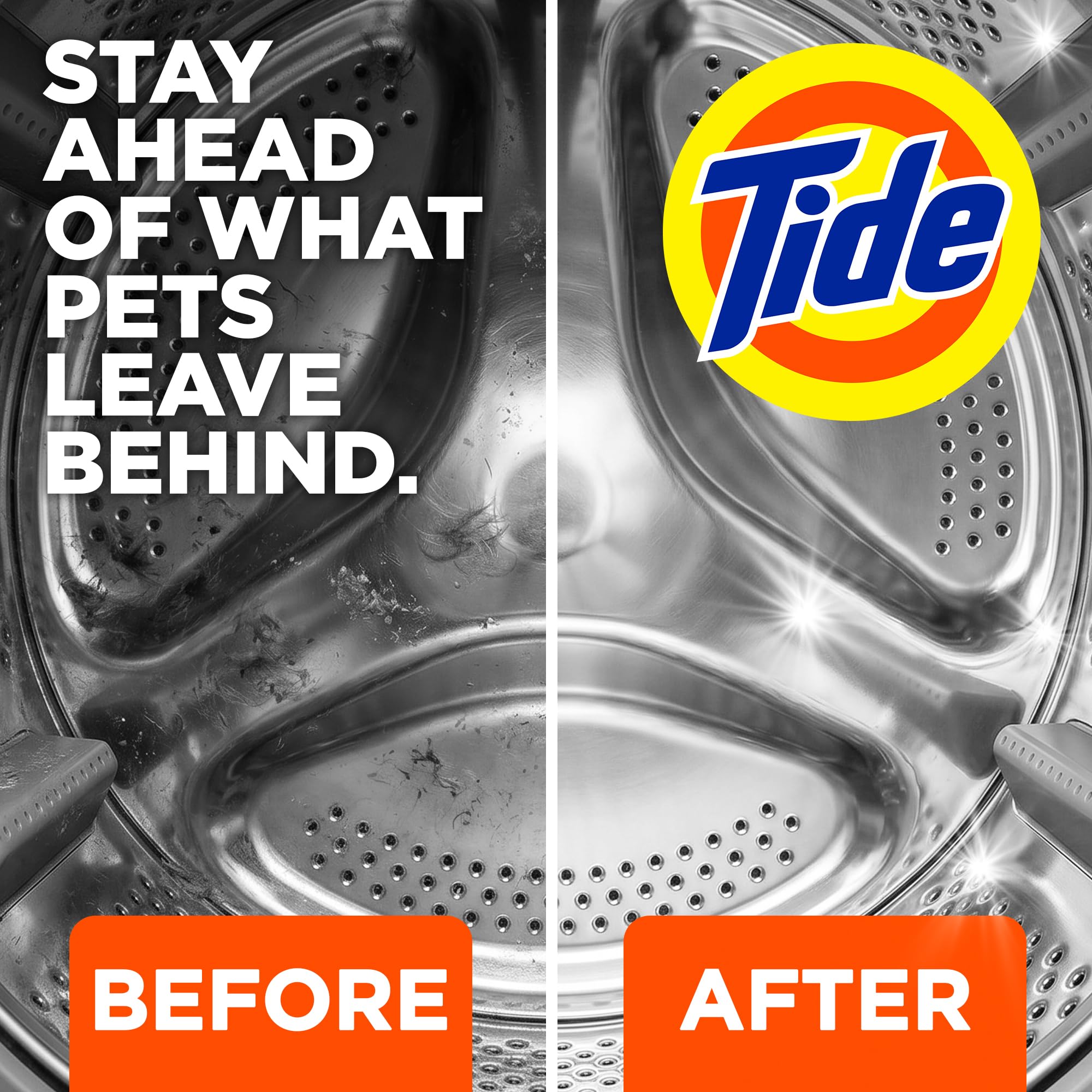 Tide Pet Washing Machine Cleaner Odor & Residue Eliminator


