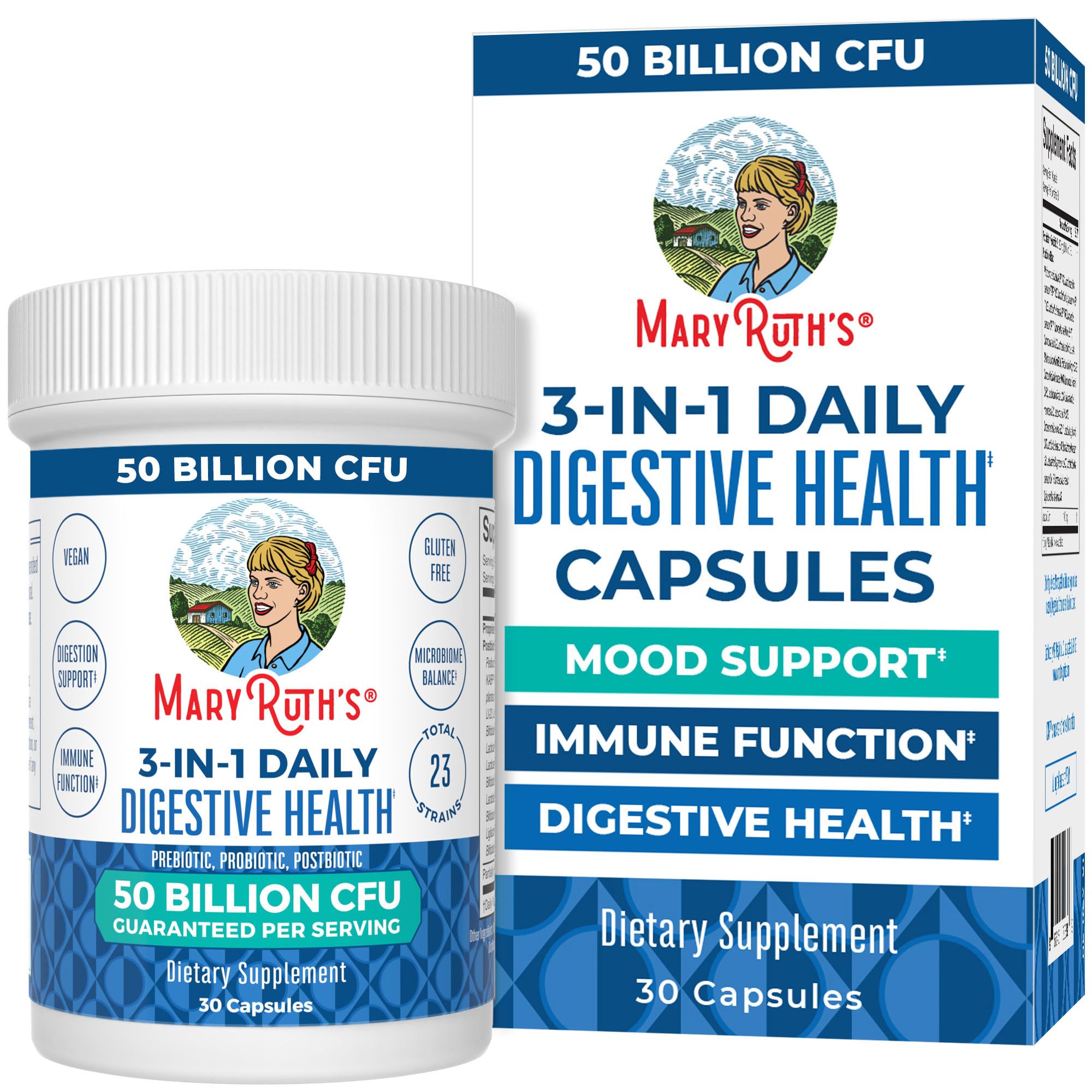 MaryRuth's Probiotic Supplement for Digestive Health