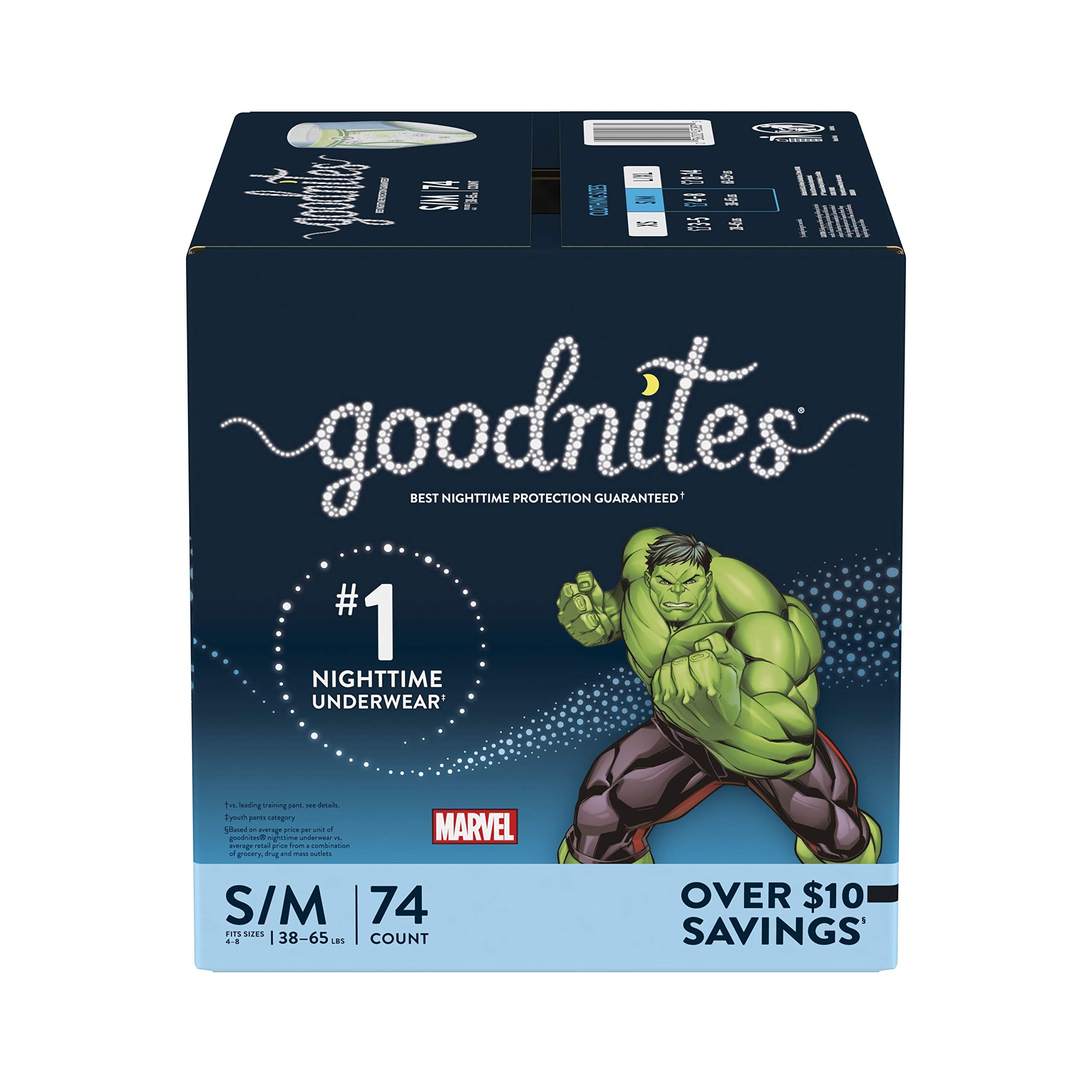 Goodnites Nighttime Bedwetting Underwear for Boys