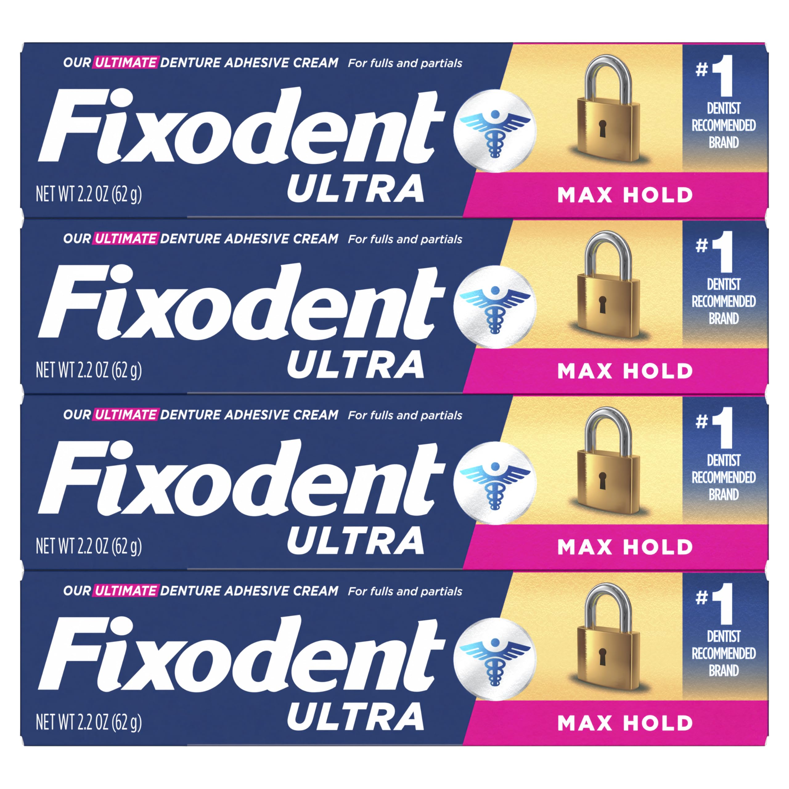 Fixodent Ultra Max Hold Denture Adhesive Cream


