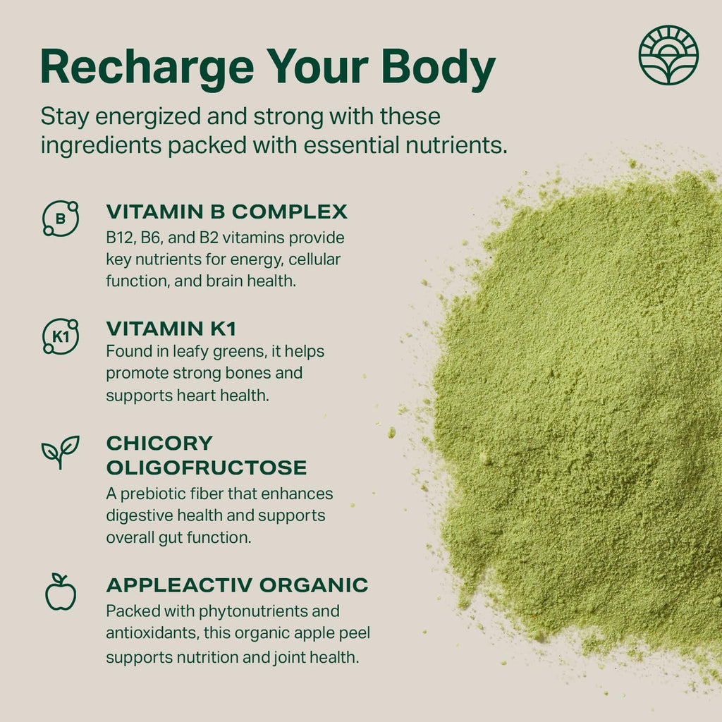 Proper The Greens Powder Apple Flavor Daily Boost

