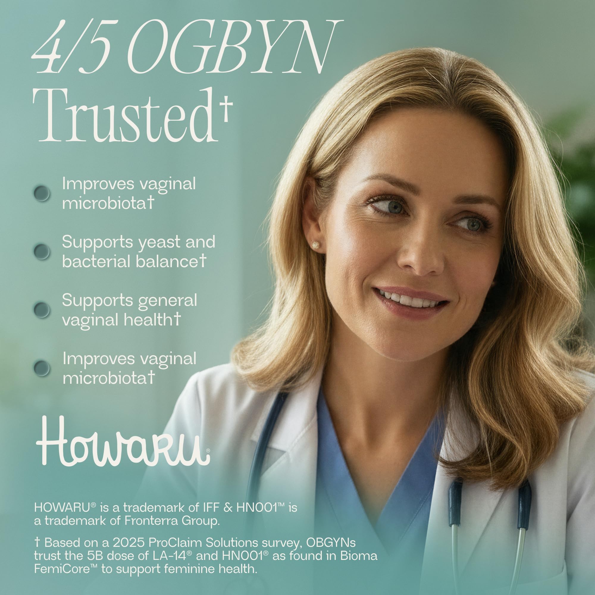 Bioma Feminine Health Synbiotic - Probiotic for Vaginal pH

