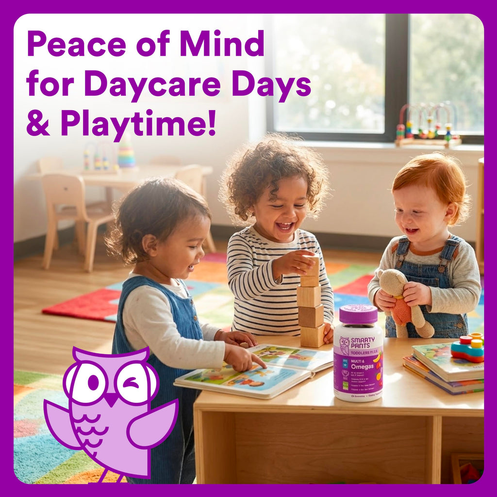 SmartyPants Toddler Multivitamin Gummies with Omega-3

