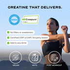 Muscle Feast Creapure Creatine Monohydrate Powder - Vegan

