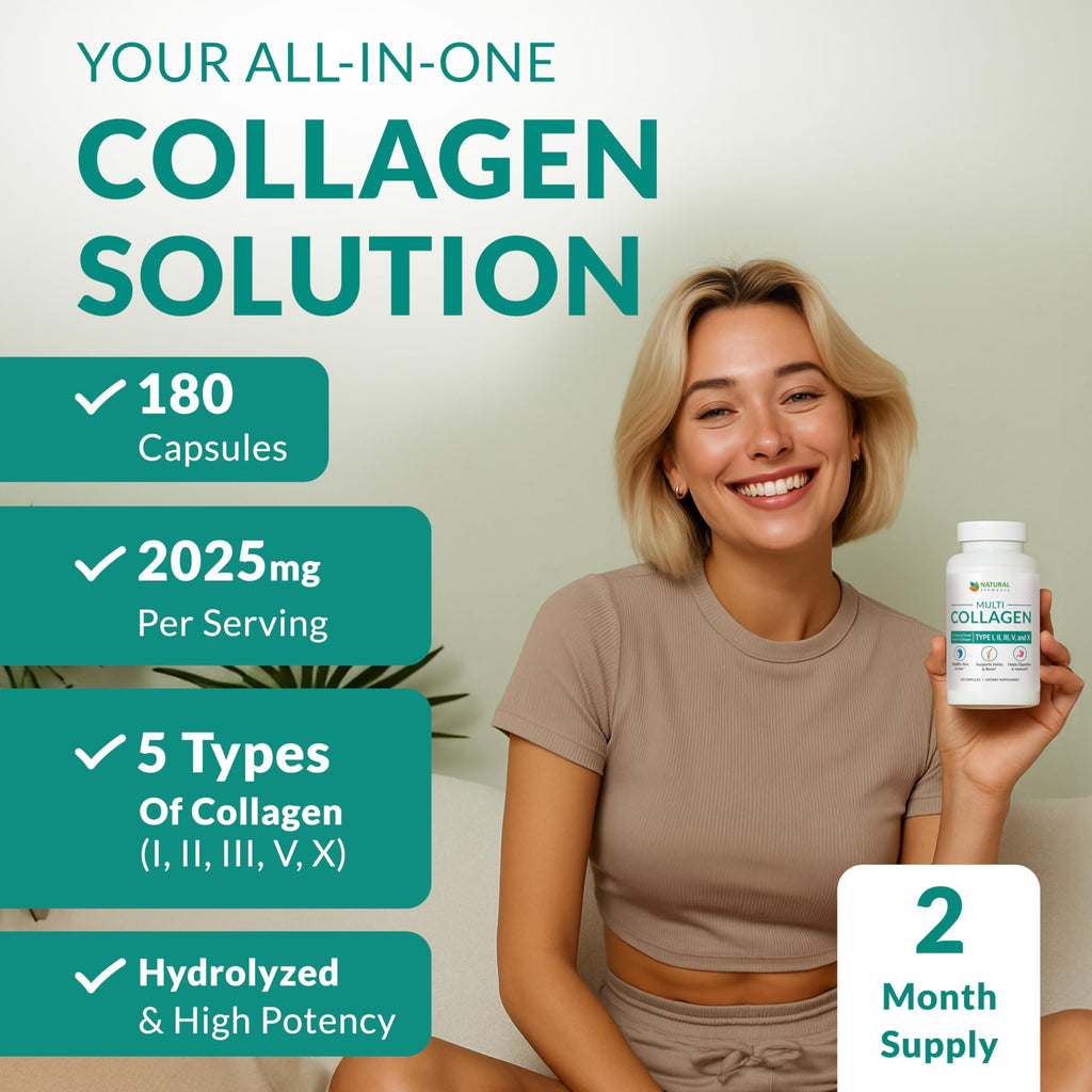 Collagen Capsules for Joint and Skin Health

