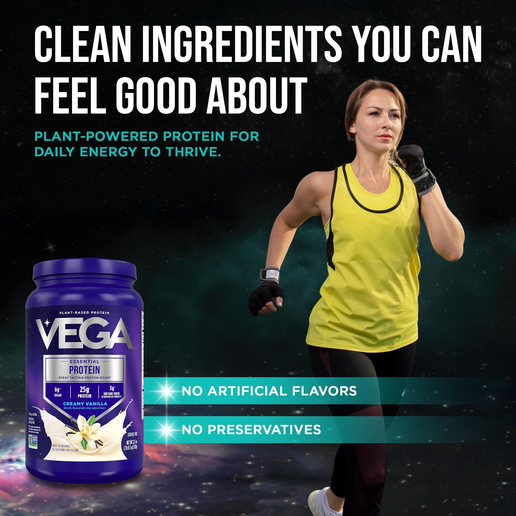 Vega Essential Protein Powder Plant-Based 25g

