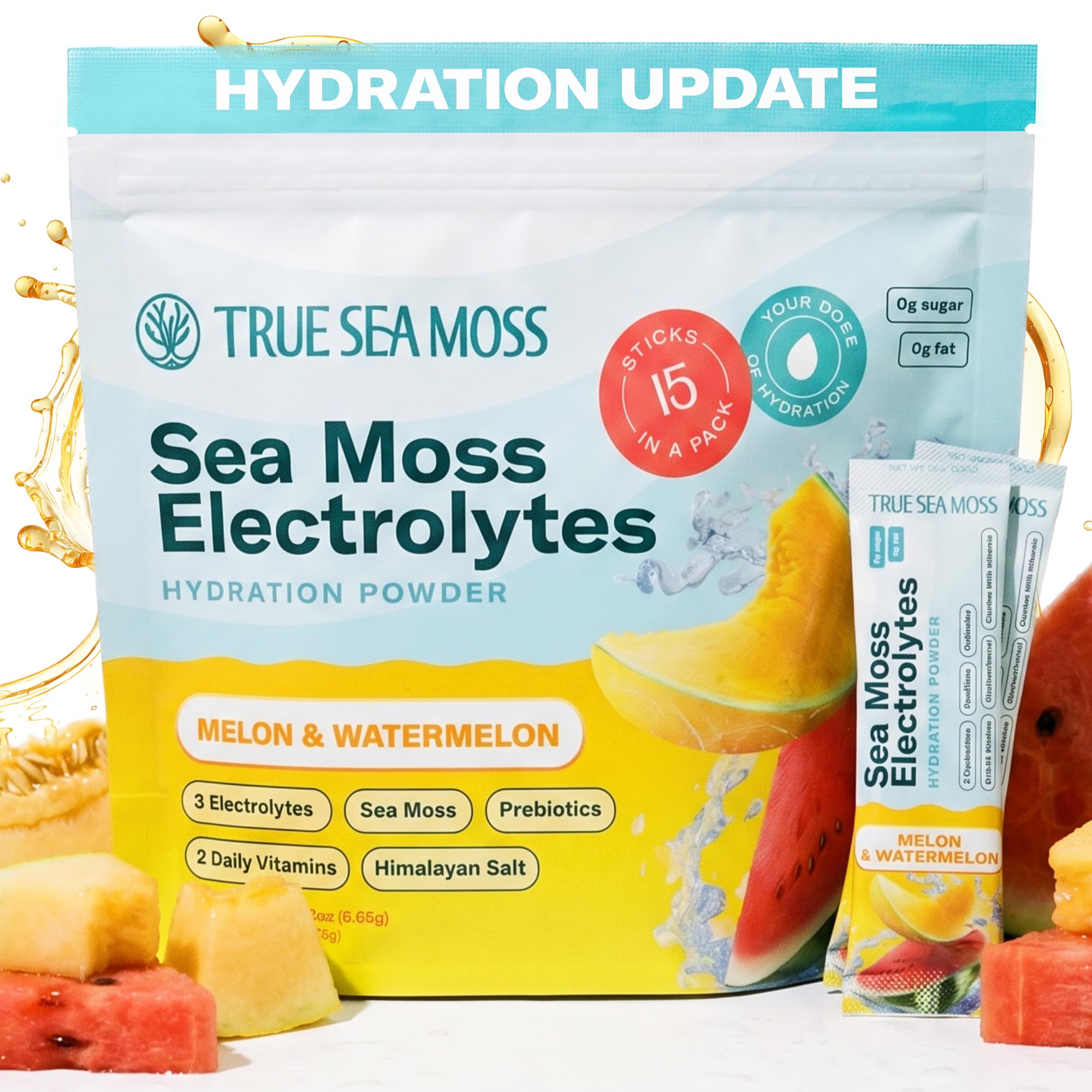 TrueSeaMoss Electrolyte Powder - Hydration & Recovery