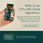 Gaia Herbs Maca Root Caffeine-Free Energy Support


