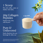 Garden of Life Grass Fed Collagen Peptides Powder for Skin

