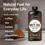 Micro Ingredients Organic MCT Oil - Keto & Vegan

