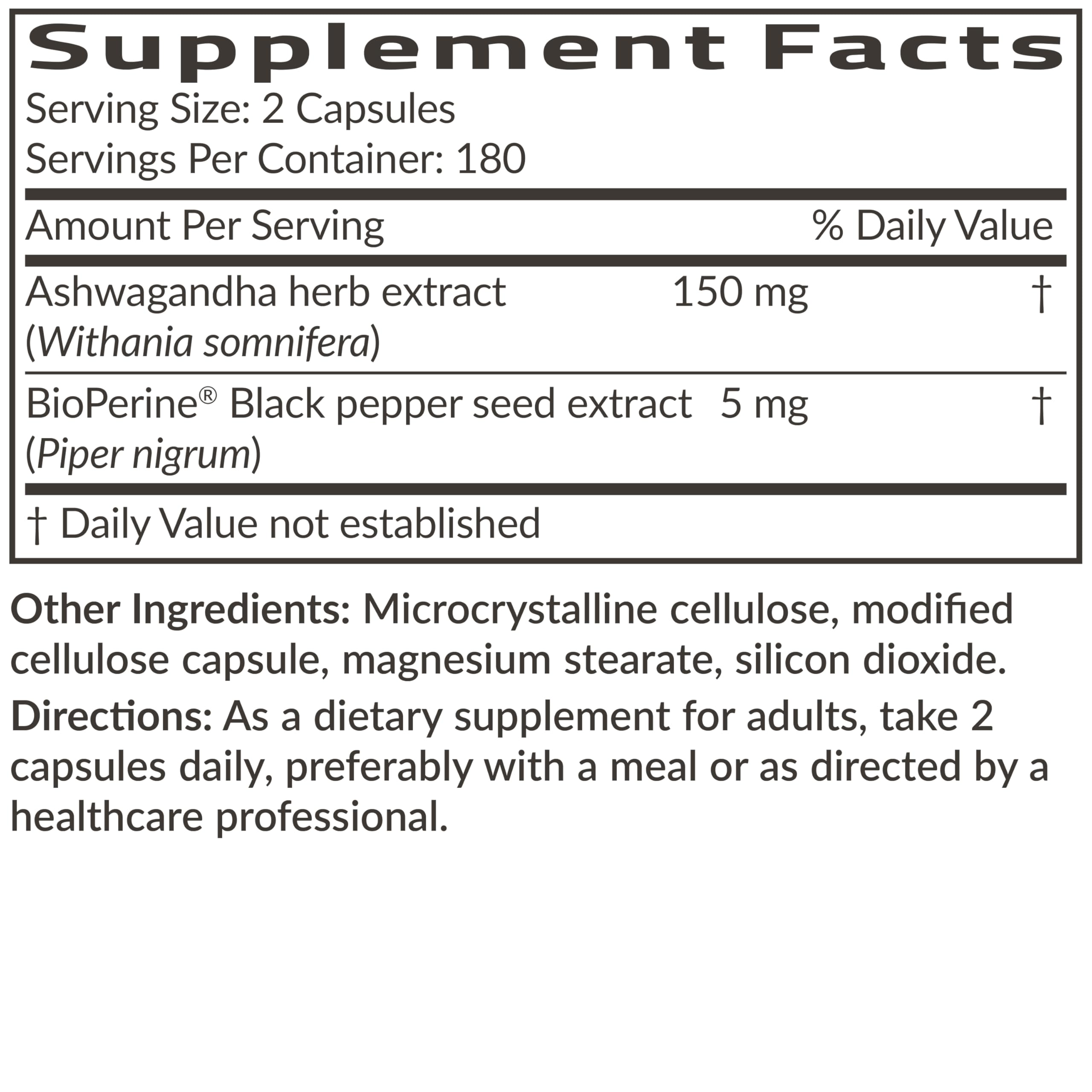Futurebiotics Ashwagandha Extra Strength Stress & Mood

