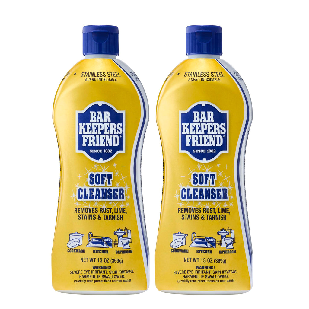 Bar Keepers Friend Soft Cleanser Liquid,Multisurface Cleaner