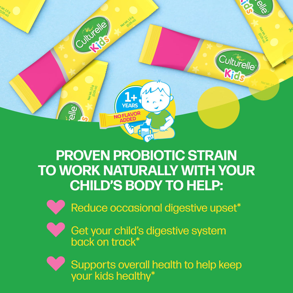 Culturelle Kids Daily Probiotic LGG 5 Billion CFUs

