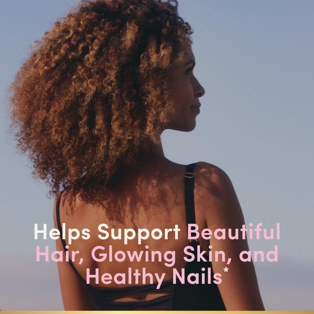 Nature's Bounty Hair Skin Nails Gummies with Collagen Biotin

