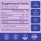 Magnesium Glycinate with L-Theanine for Sleep Support


