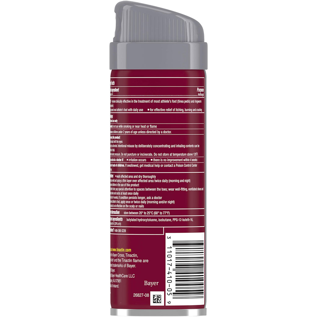 Tinactin Antifungal Liquid Spray for fast relief

