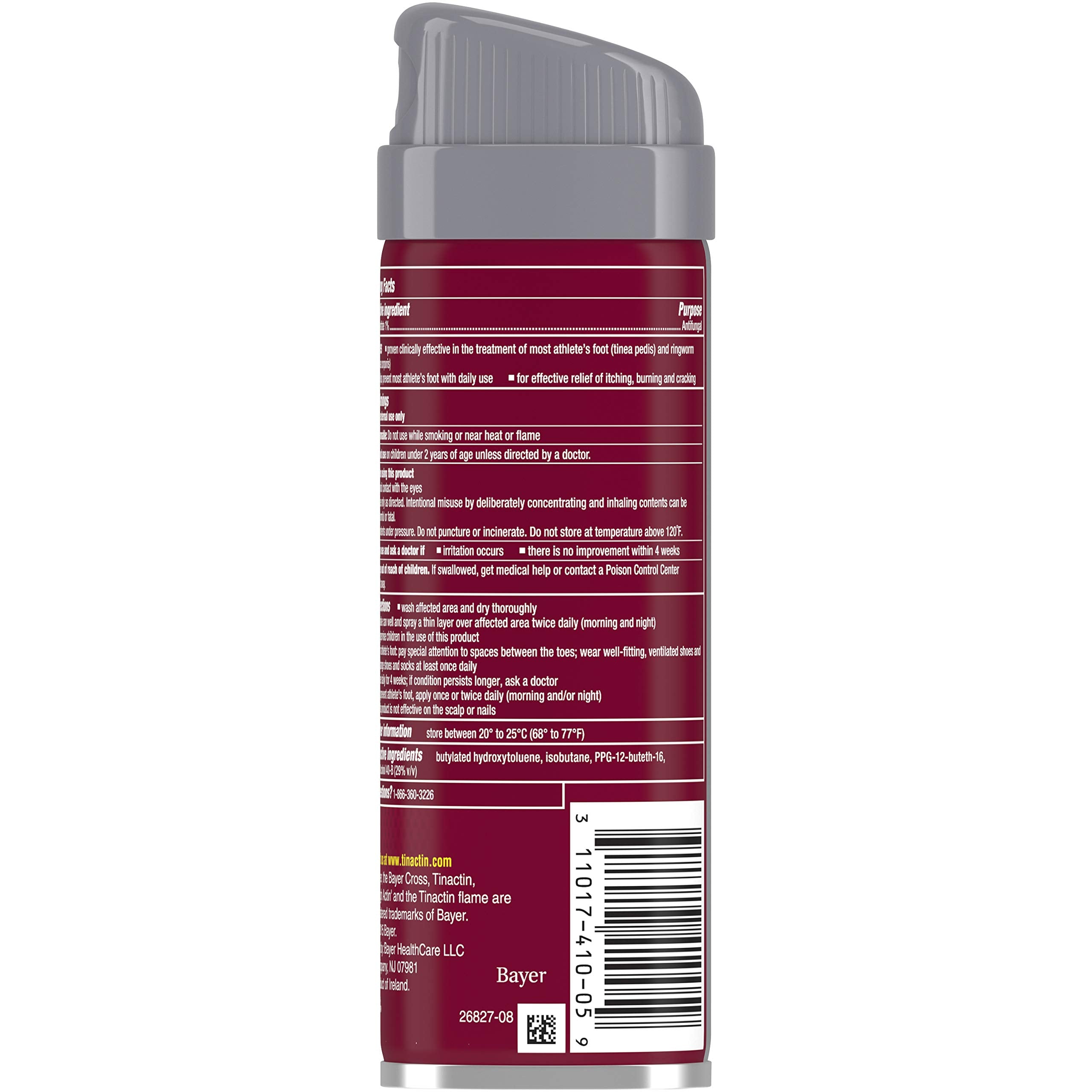Tinactin Antifungal Liquid Spray for fast relief

