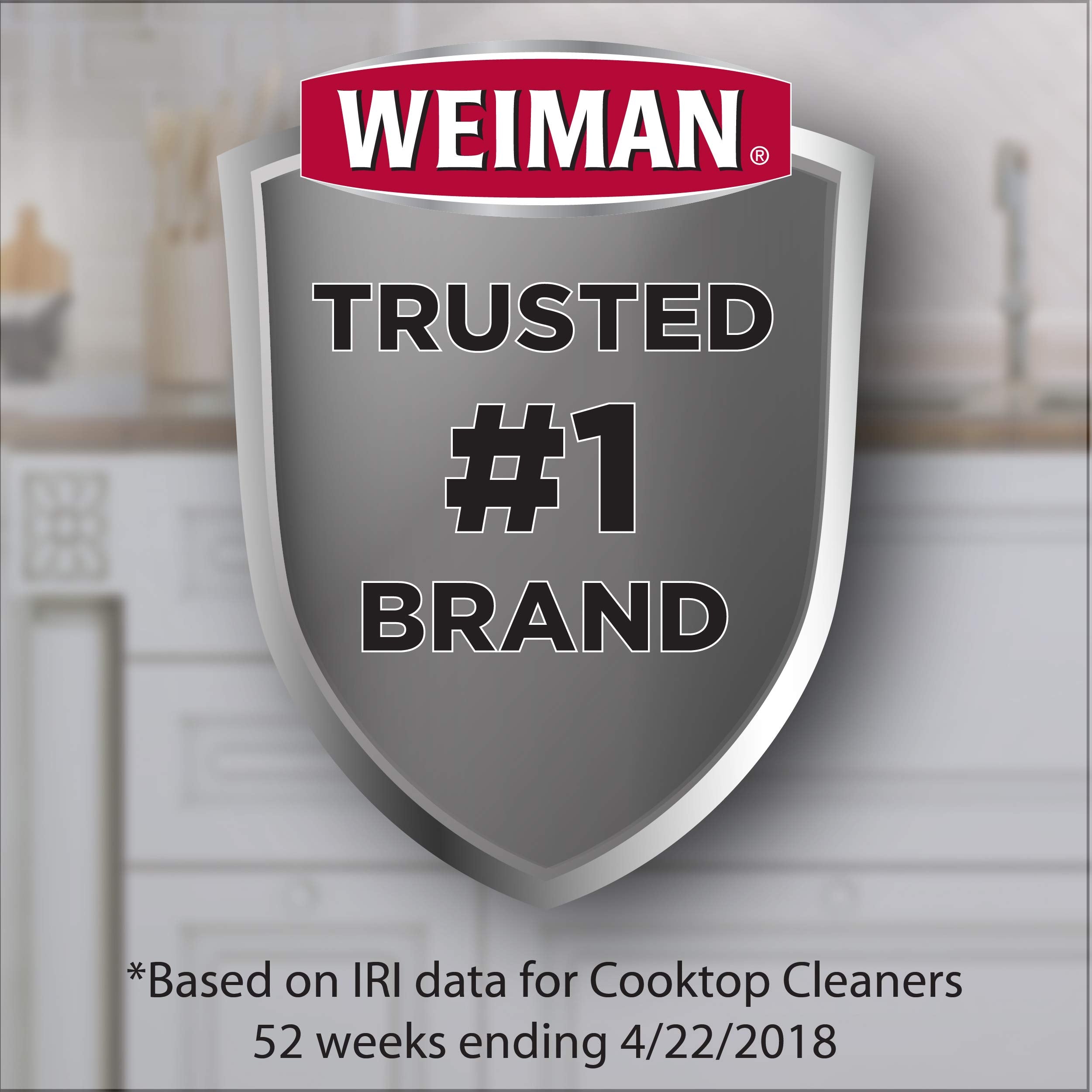 Weiman Glass & Ceramic Cooktop Cleaner Kit - Induction Safe

