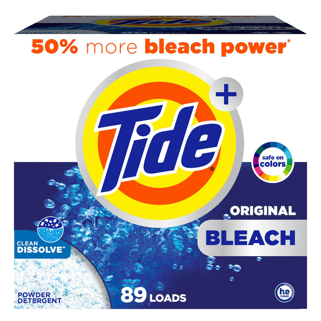 Tide Powder Laundry Detergent with Bleach
