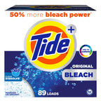 Tide Powder Laundry Detergent with Bleach