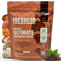 FreshCap Organic Mushroom Supplement - 12:1 Fruiting Body Extract, 29% Beta-Glucans