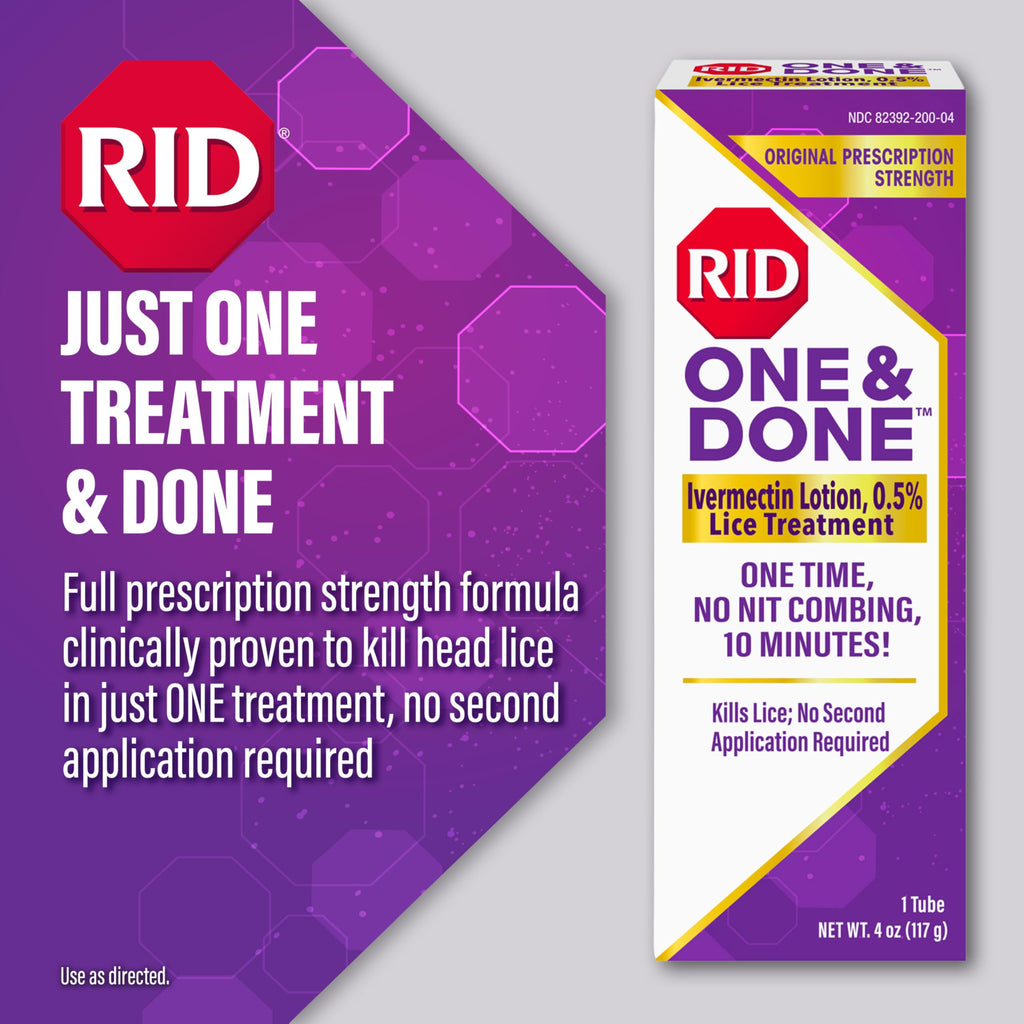 RID One & Done Head Lice Treatment

