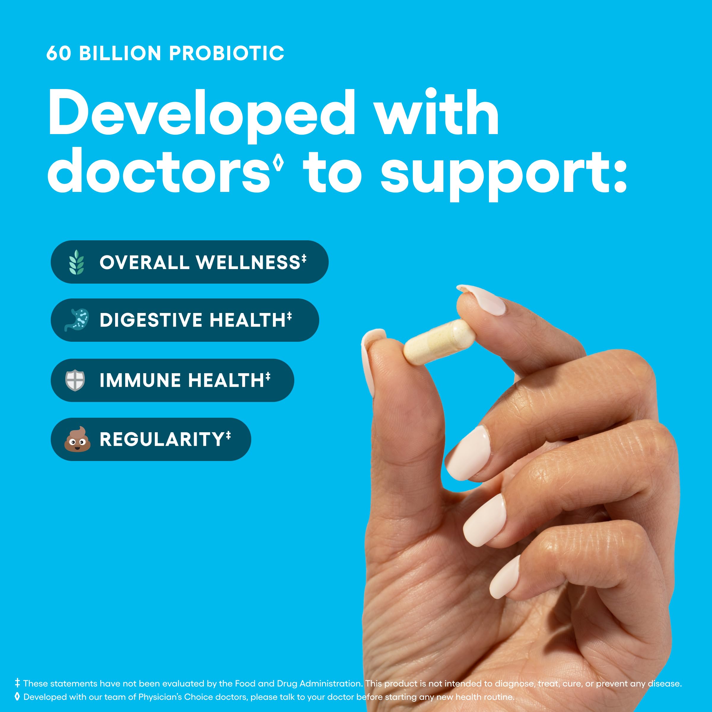 Physician's Choice Probiotics - Multistrain Formula

