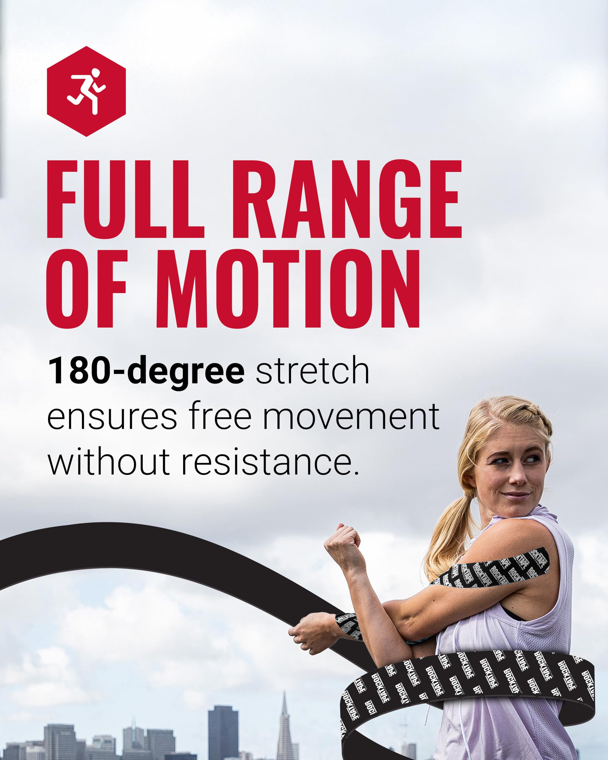 RockTape Kinesiology Tape for Muscle Recovery

