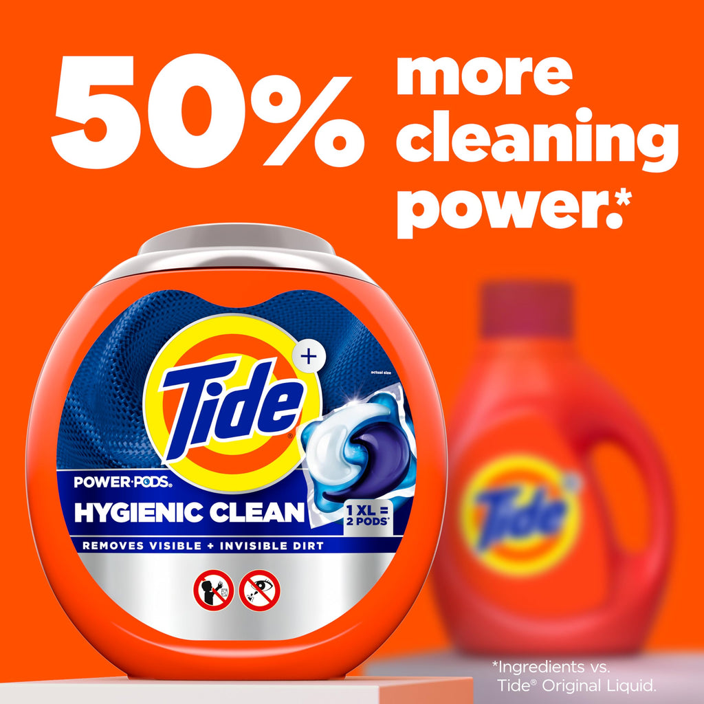 Tide Hygienic Clean Power PODS Detergent Pacs

