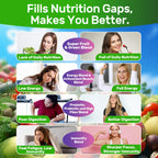 Nextdia Super Greens Multivitamin Gummies Spirulina

