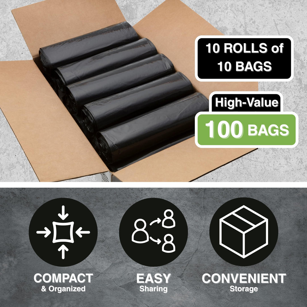 Top Knot Bags Trash Bags Star-Sealed Bottom

