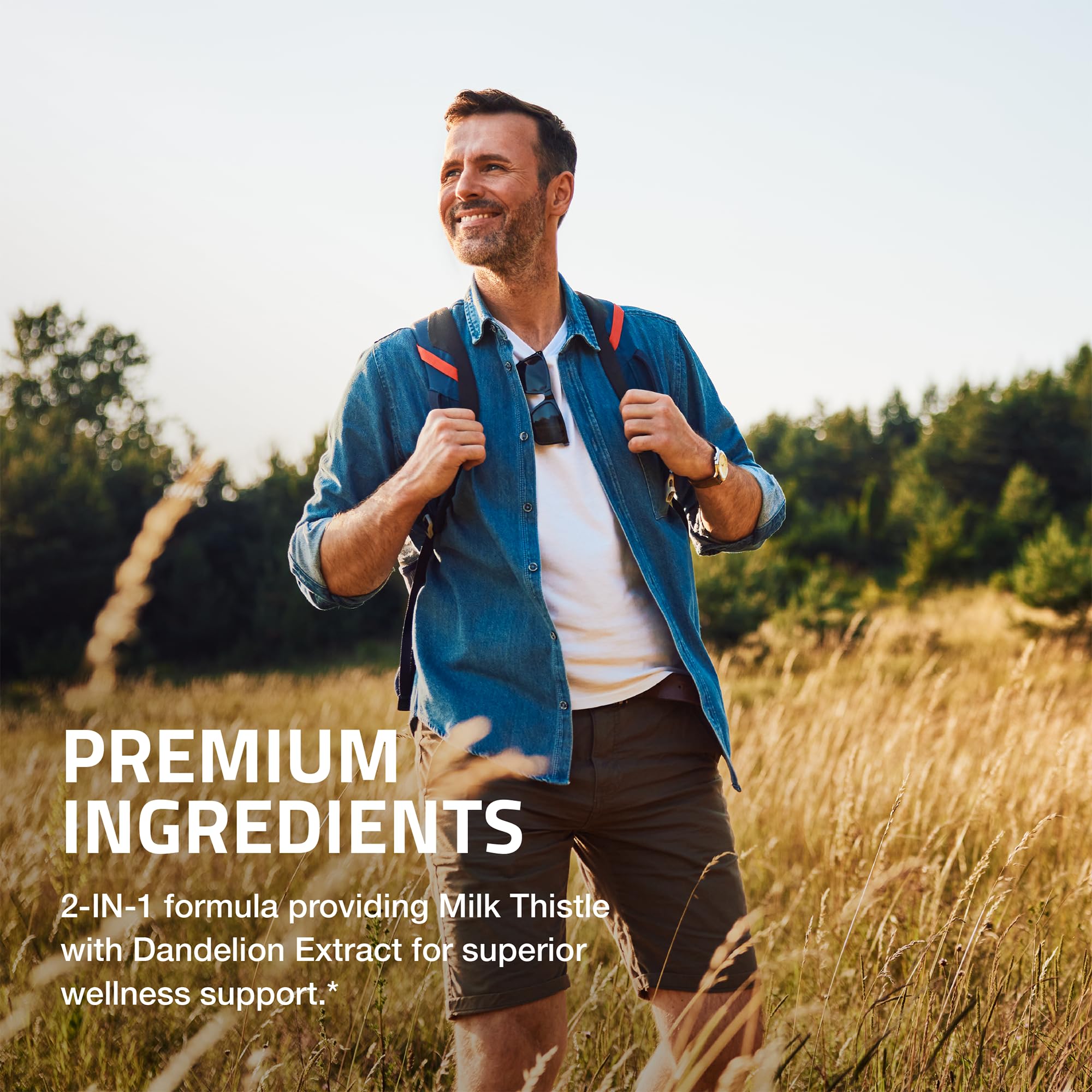 Bronson Milk Thistle Liver Support Capsules

