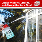 Full Crystal Window Cleaning Kit Glass Cleaner Concentrate with Long Reach

