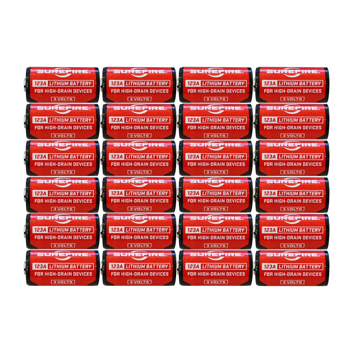 SureFire High-Drain Boxed Batteries for Flashlights