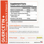 ForestLeaf Quercetin with Bromelain Capsules Immune Support

