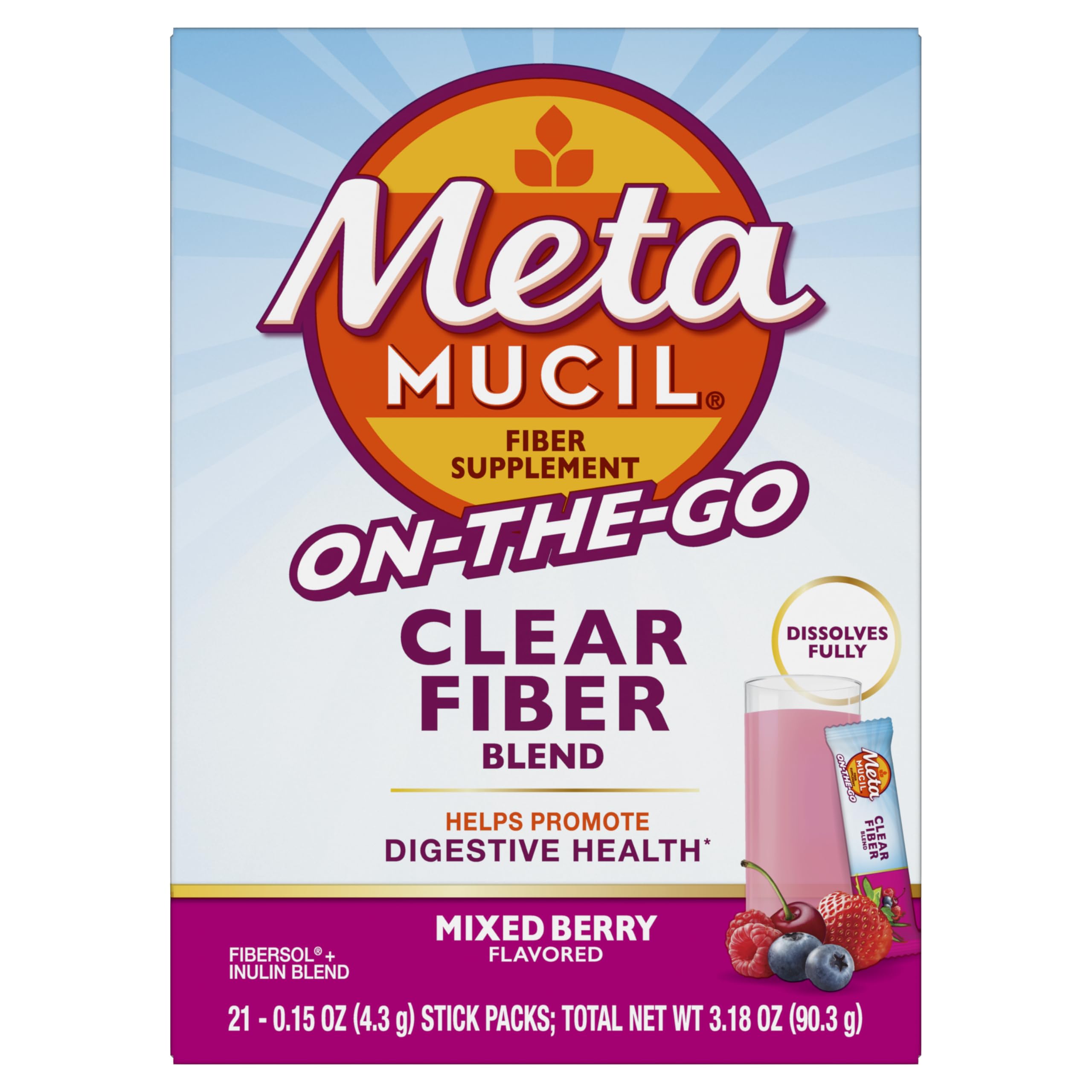 Metamucil Plant-Based Fiber Supplement

