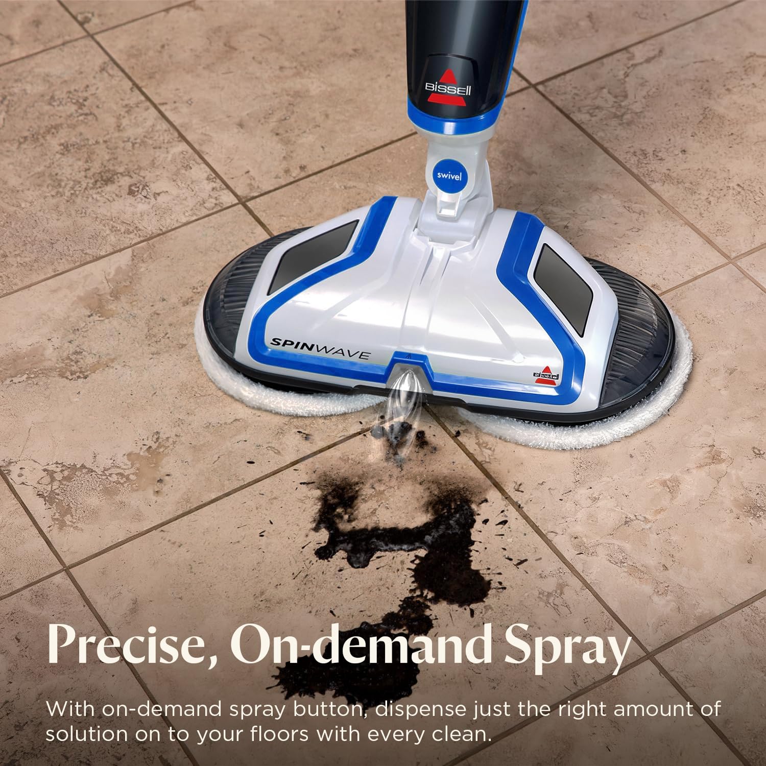Bissell SpinWave Hard Floor Expert Mop Cleaner with Pads

