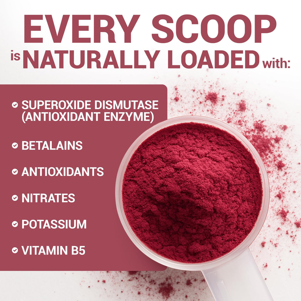 Dr. Berg Organic Beetroot Powder for Nitric Oxide

